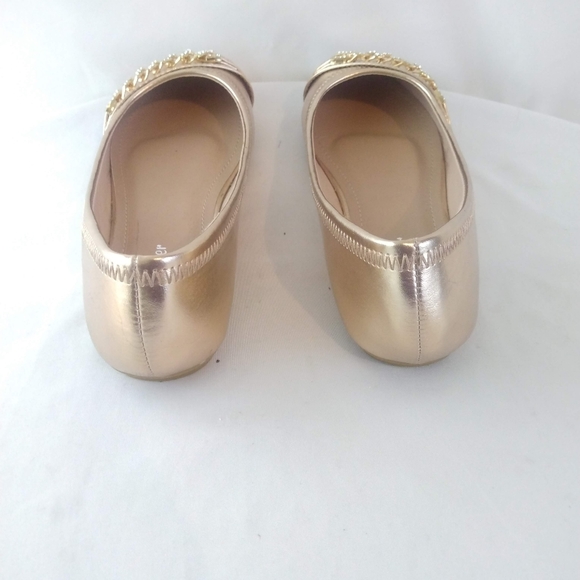 Forever Gold Rhinestone Flats - Picture 6 of 10